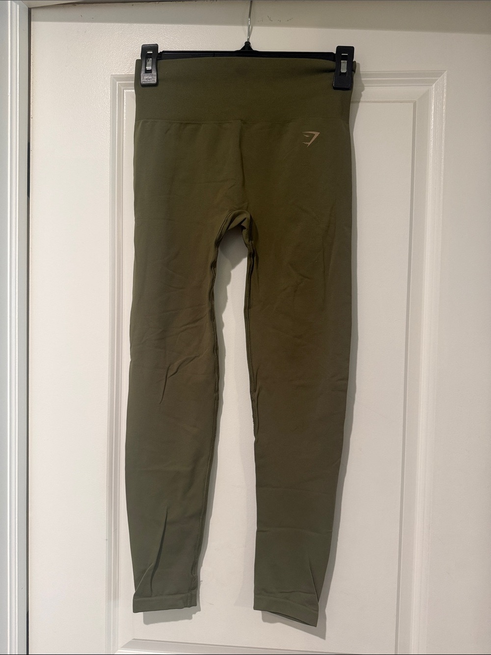 Gymshark Olive High-Waist Performance Leggings